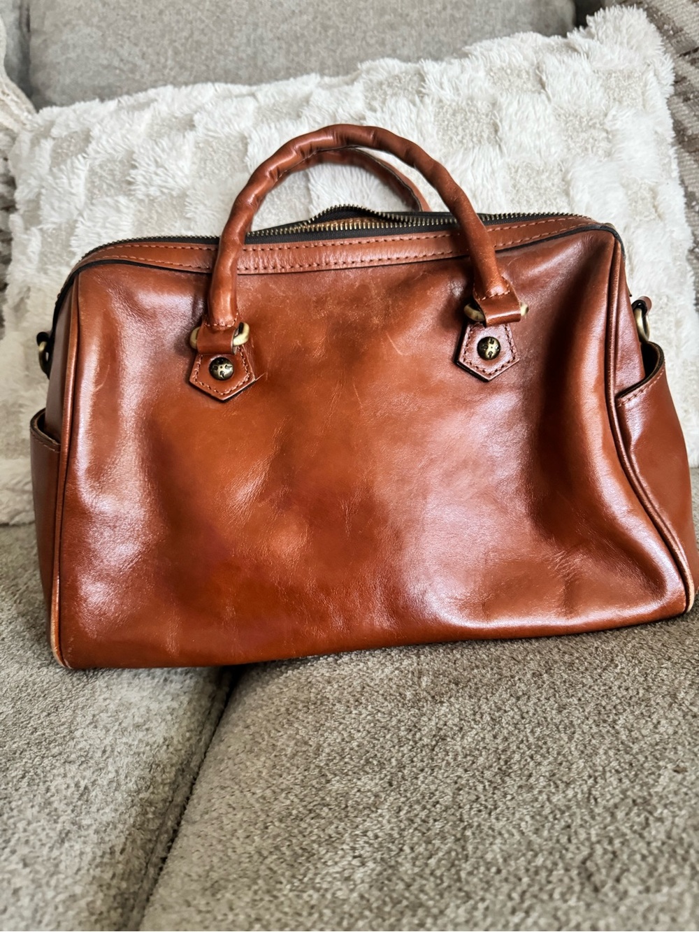 Patricia Nash Leather skye Satchel